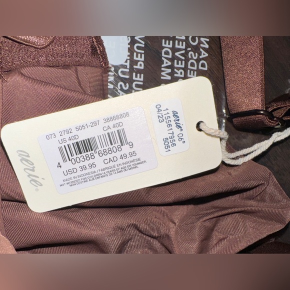 🤎 NWT! Aerie Smoothez Unlined Buttery Soft Bra - Picture 6 of 9